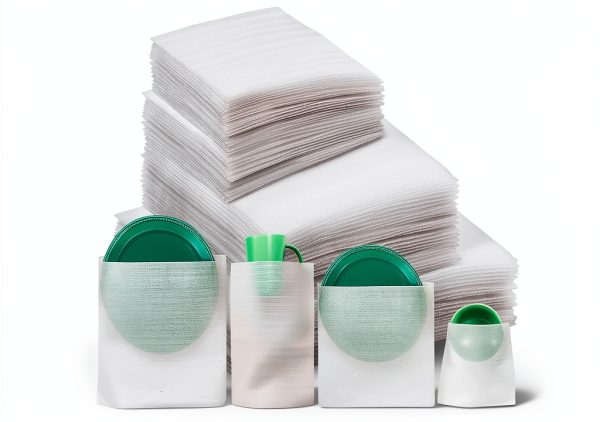 Foam Pouches & Wrap Sheets Rocutus 80 Count Mixed Sizes Cushioning-0