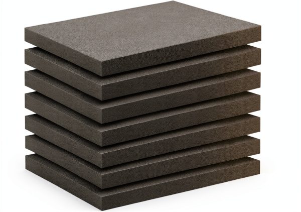 Black Packing Foam Sheets Joewuzun 8pcs Polyurethane Pads 16x12x1-0